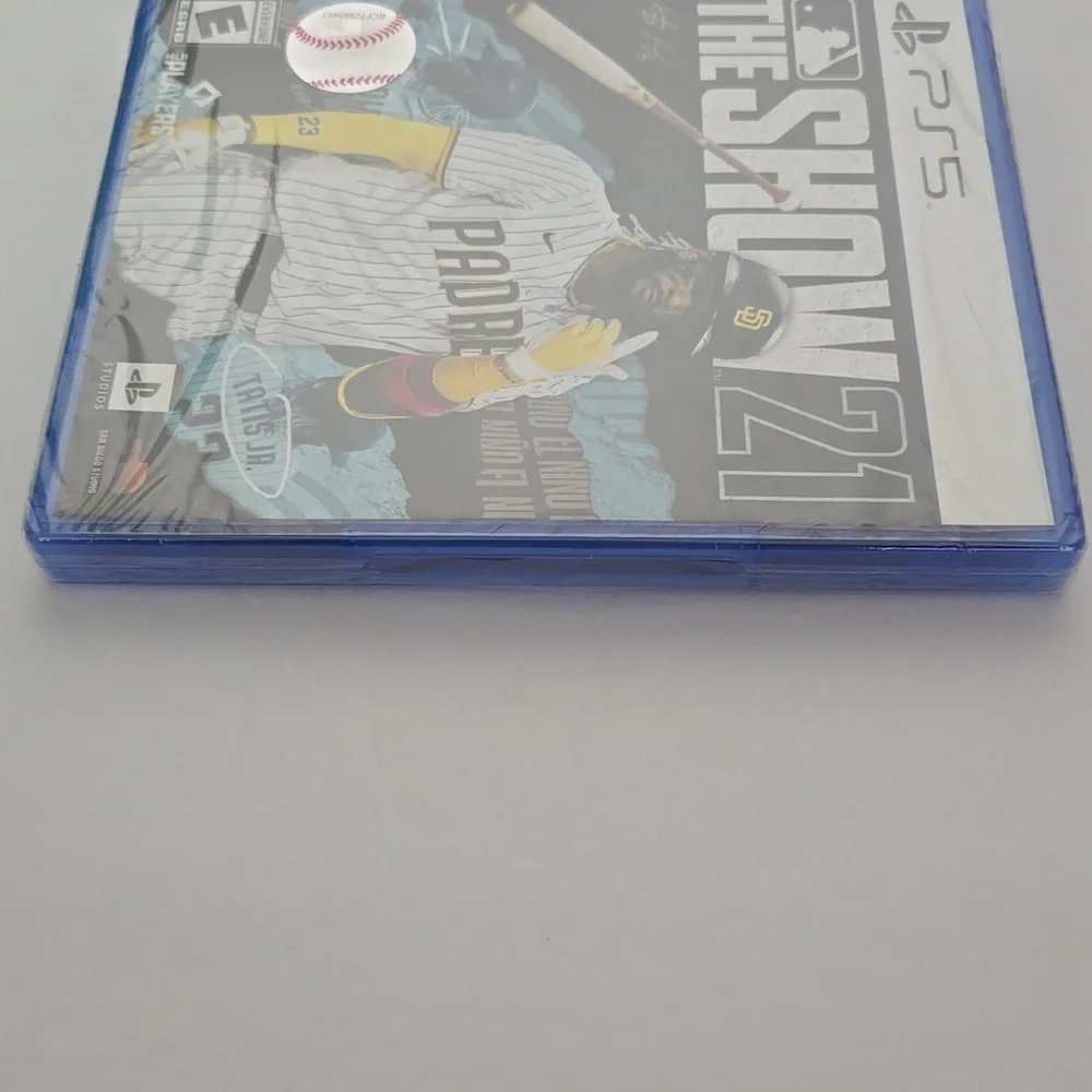Sony PS5 MLB The Show 21 - Blue Case with Padres Cover Art